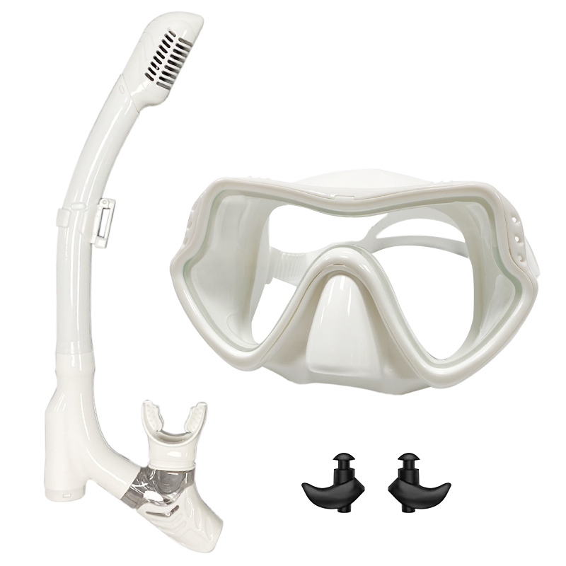 Snorkel Mask Full Face - QYQ Tauchmaske, professionelle Schnorchel-Tauchmaske und Schnorchelbrille,