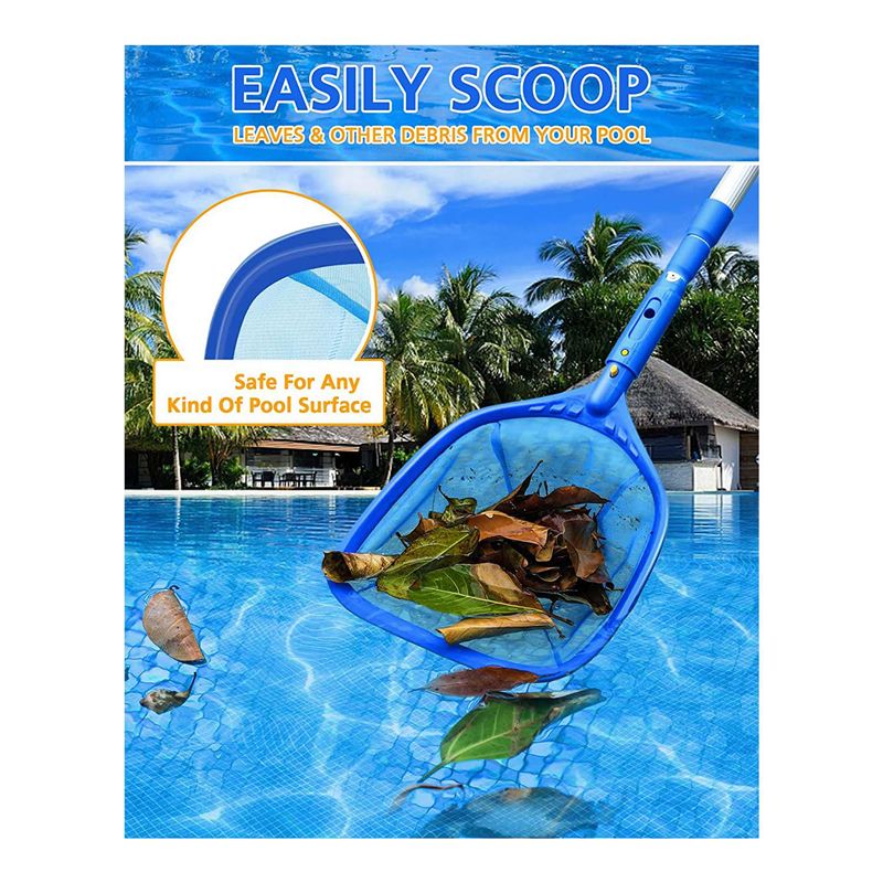 Pool Skimmer Net - ABXY Pool-Skimmer-Netz, für 1-1/4-Zoll-Stange, Pool-Skimmer zur