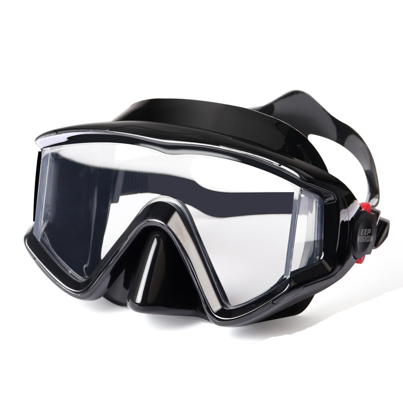 Snorkel Mask Full Face - Antibeschlag-Schwimm-Schnorchelmaske, geeignet für Erwachsene, Tauchen, Schwimm-Schnorchelbrille