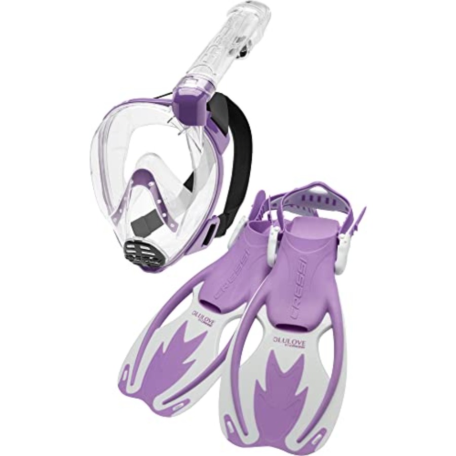 Snorkel Mask Full Face - Junior-Schnorchelset für Kinder im Alter von