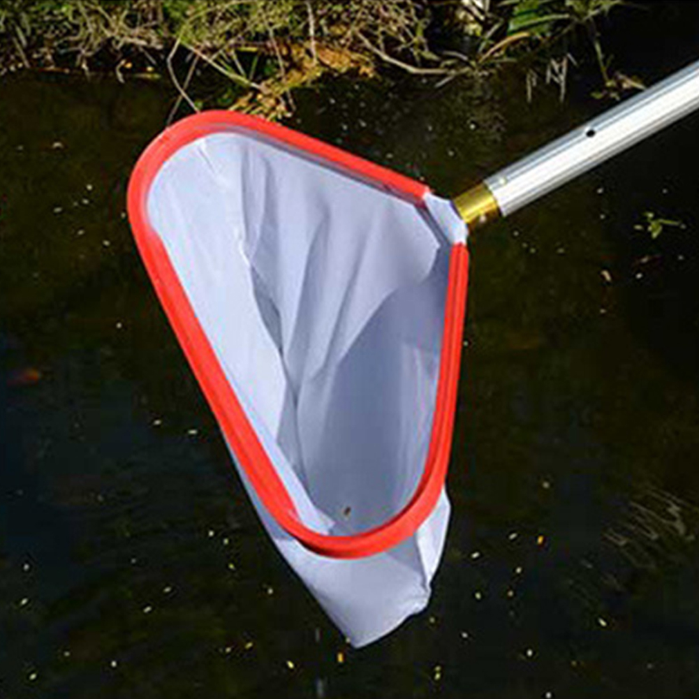 Pool Skimmer Net - Pool-Kescher, feinmaschiges Poolnetz mit Aluminiumgriff, Pool-Blatt-Skimmer-Netz,