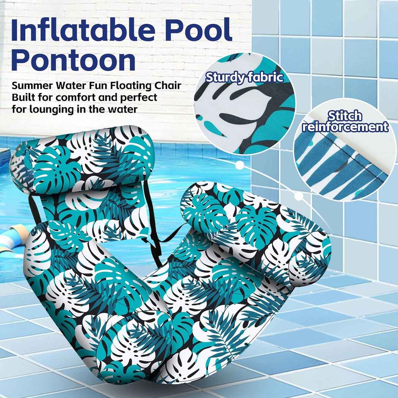 1 Stück aufblasbarer Pool-Sess – Pool Lounger Inflatable Bewertung und Preis