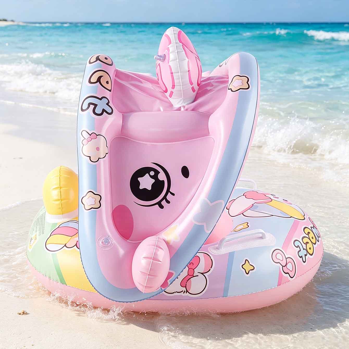 1 Stück Aufblasbarer Pool-Schw – Pool Float Ring Inflatable Bewertung und Preis