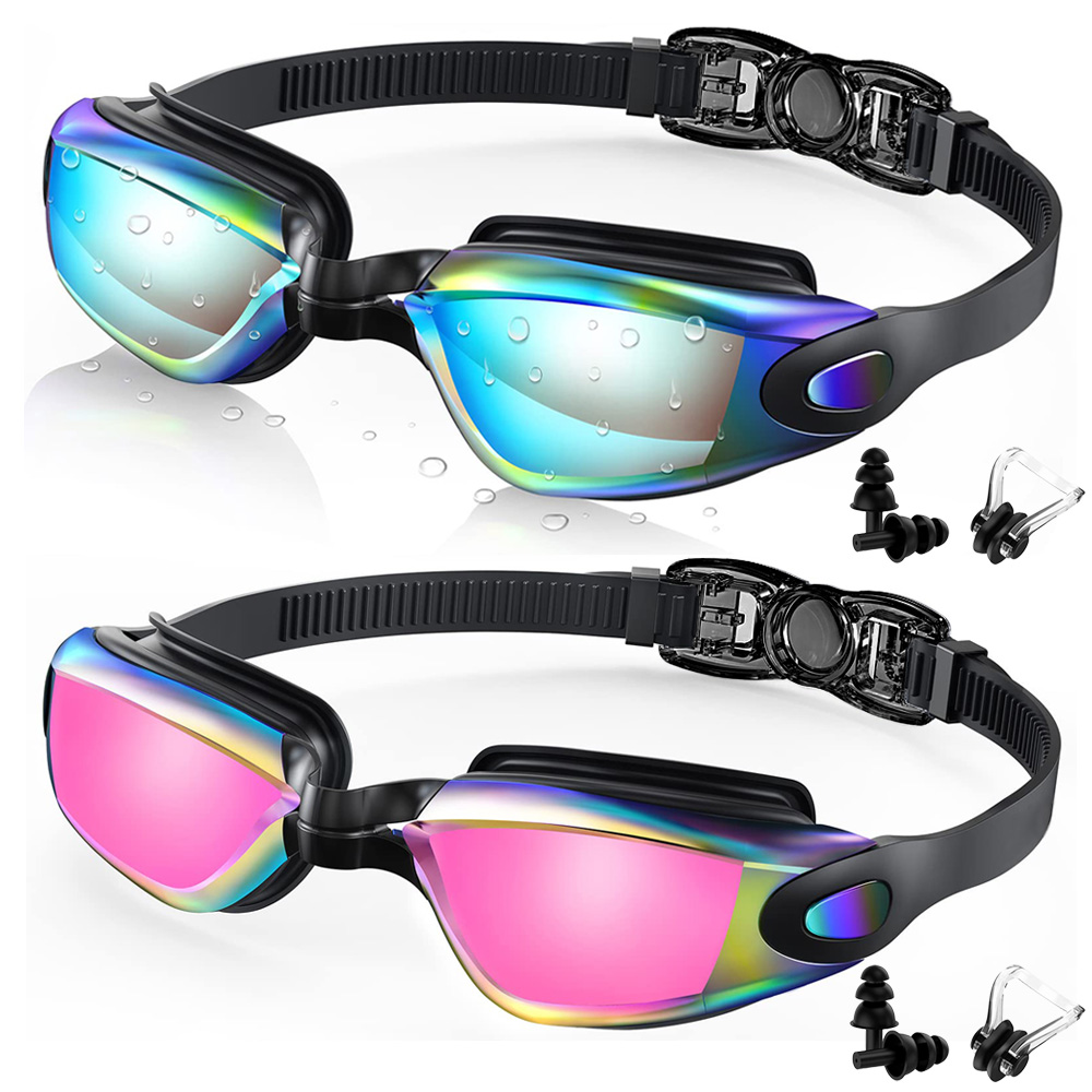 2er Pack Schwimm brille Anti-F – Swim Goggles Anti Fog Uv Bewertung und Preis