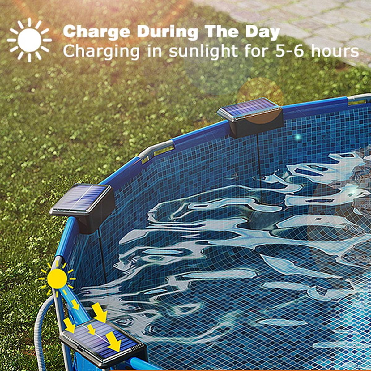 Unterwasser-Solar-Poolleuchte  – Pool Light Solar Rechargeable Bewertung und Preis