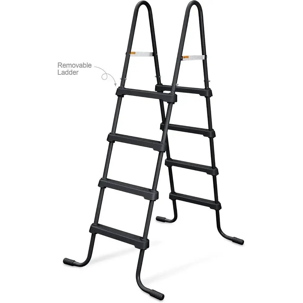 18' x 48' runder Aufstellpool  – Pool Ladder Above Ground Bewertung und Preis