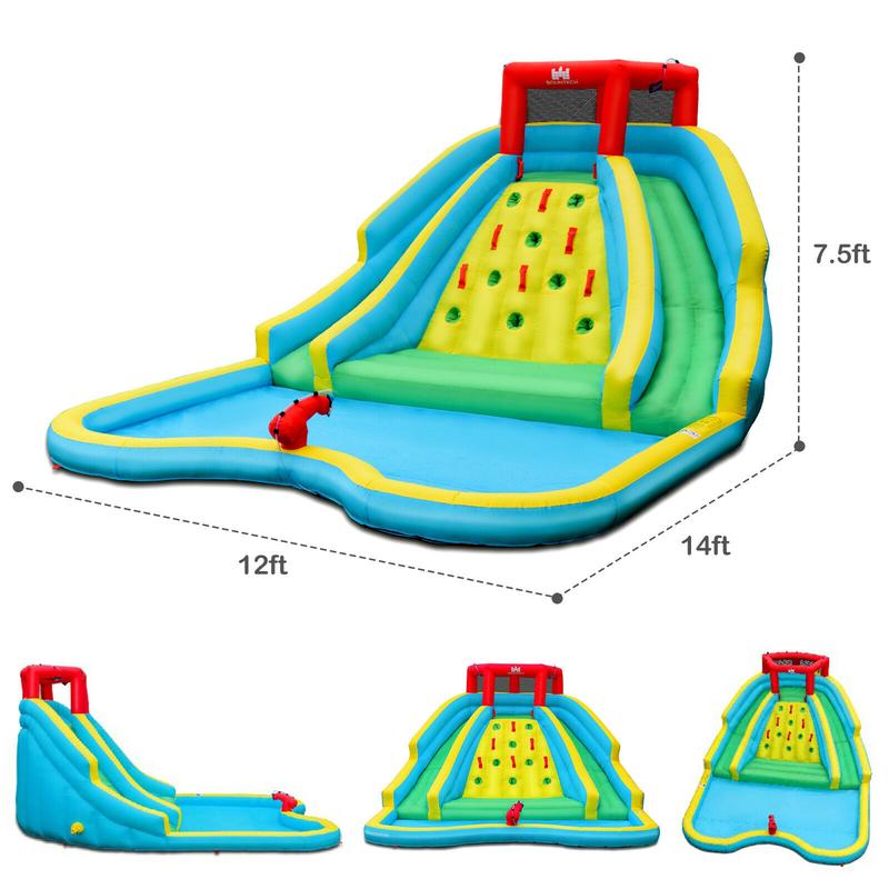 Aufblasbarer Wasserpark Hüpfbu – Water Slide Inflatable Bewertung und Preis