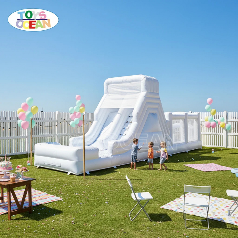 Weiße Aufblasbare Wasserrutsch – Water Slide Inflatable Bewertung und Preis