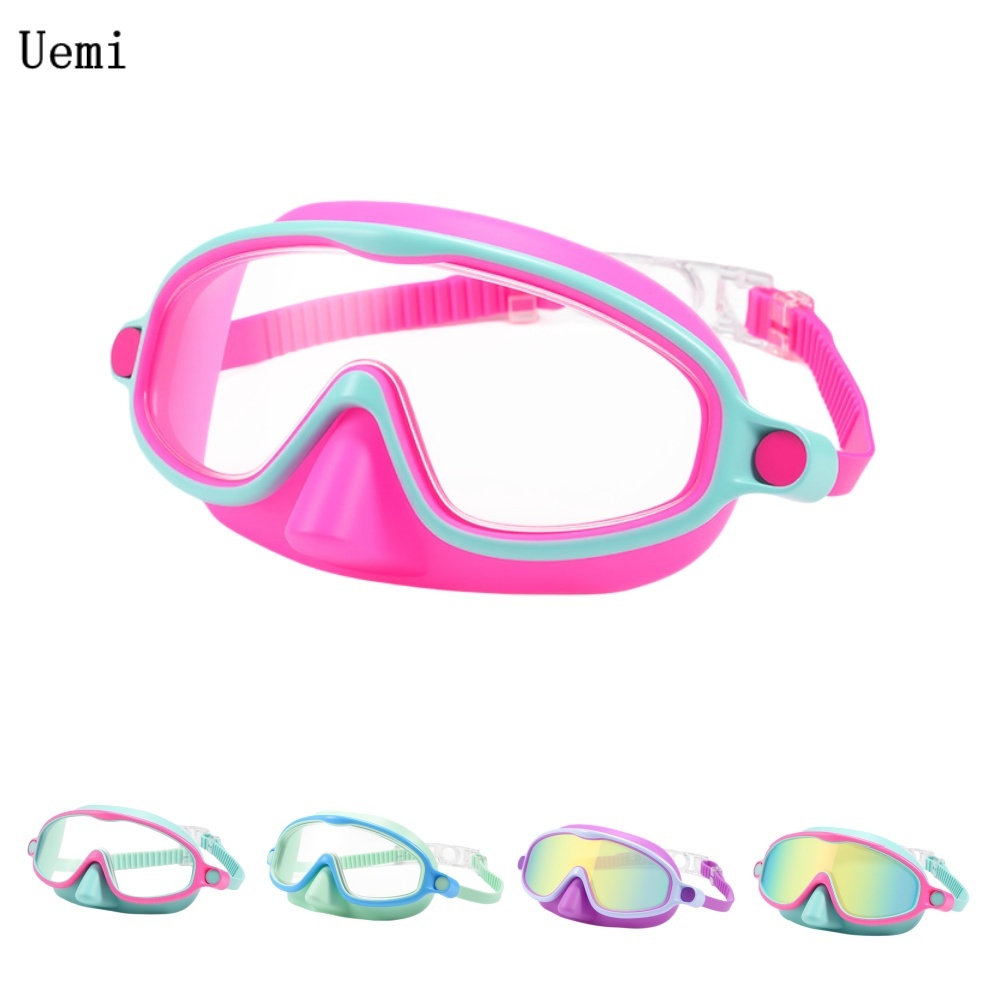 Kinder-Schwimmbrille mit Nasen – Swim Goggles Anti Fog Uv Bewertung und Preis