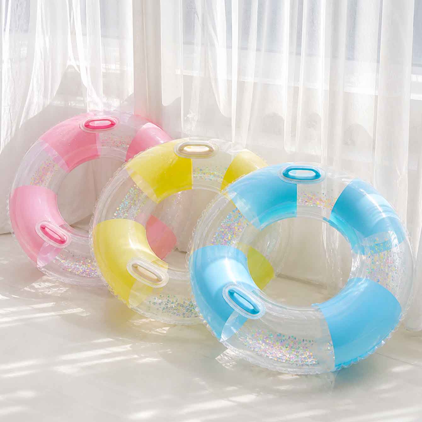 1 Stück Schwimmreifen mit Grif – Pool Float Ring Inflatable Bewertung und Preis