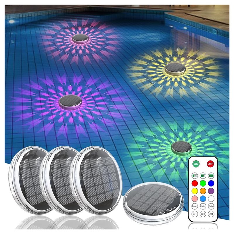 AC23 – Solarbetriebene, wieder – Pool Light Solar Rechargeable Bewertung und Preis