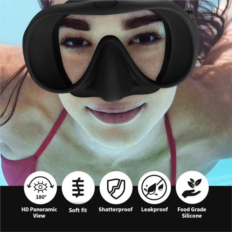 Professionelle Freitauchausrüs – Snorkel Mask Full Face Bewertung und Preis