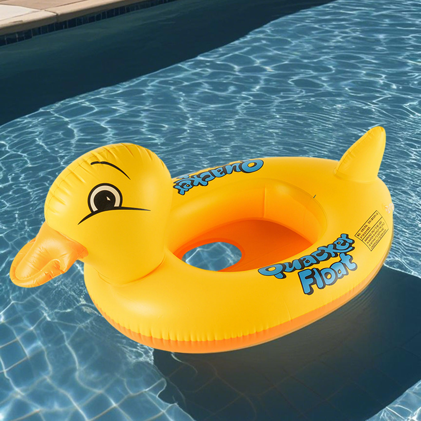 1 x entenförmiger, verdickter, – Pool Float Ring Inflatable Bewertung und Preis