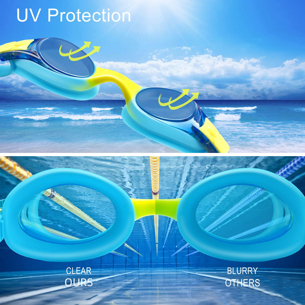 Schwimmbrille für Kinder, Juge – Swim Goggles Anti Fog Uv Bewertung und Preis
