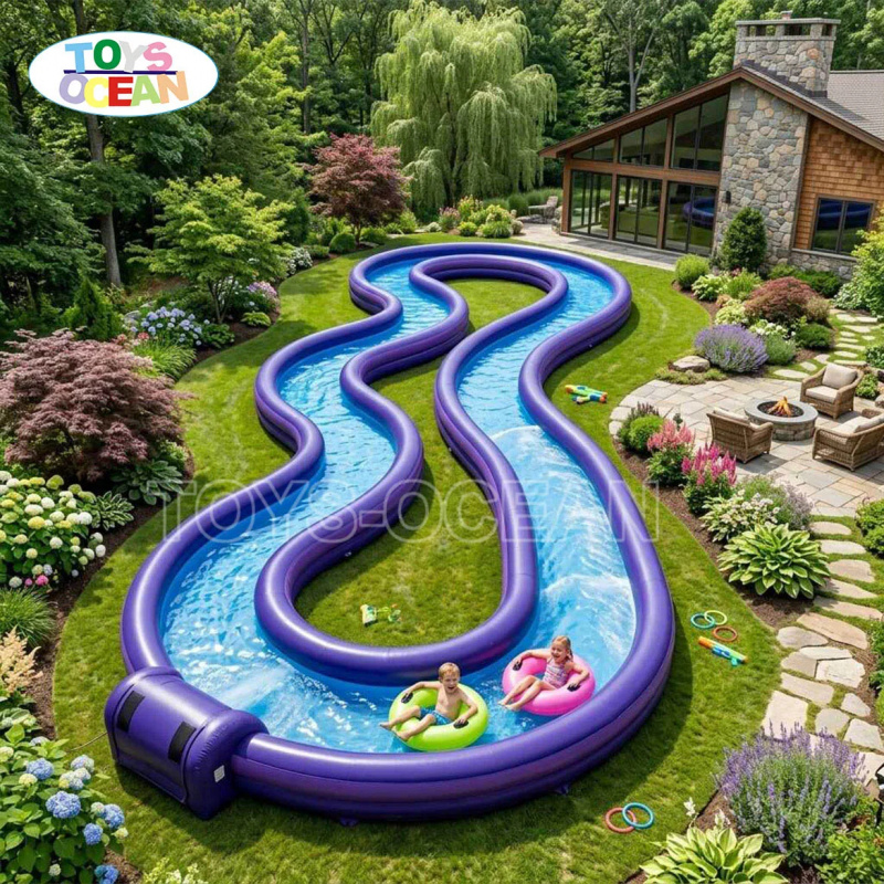 Kommerzieller aufblasbarer Laz – Water Slide Inflatable Bewertung und Preis