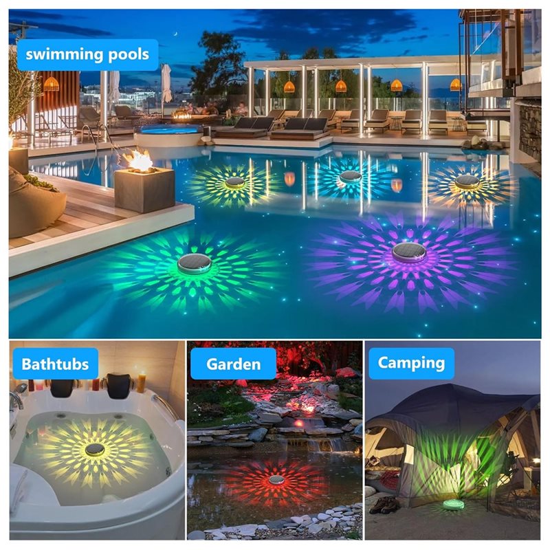 Solarbetriebene, schwimmende P – Pool Light Solar Rechargeable Bewertung und Preis