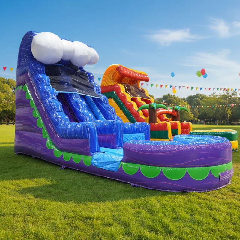 Kommerzielle aufblasbare Wasse – Water Slide Inflatable Bewertung und Preis