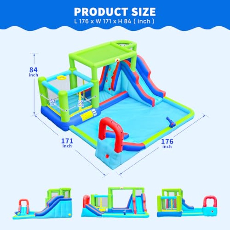 Aufblasbare Wasserrutsche für  – Water Slide Inflatable Bewertung und Preis