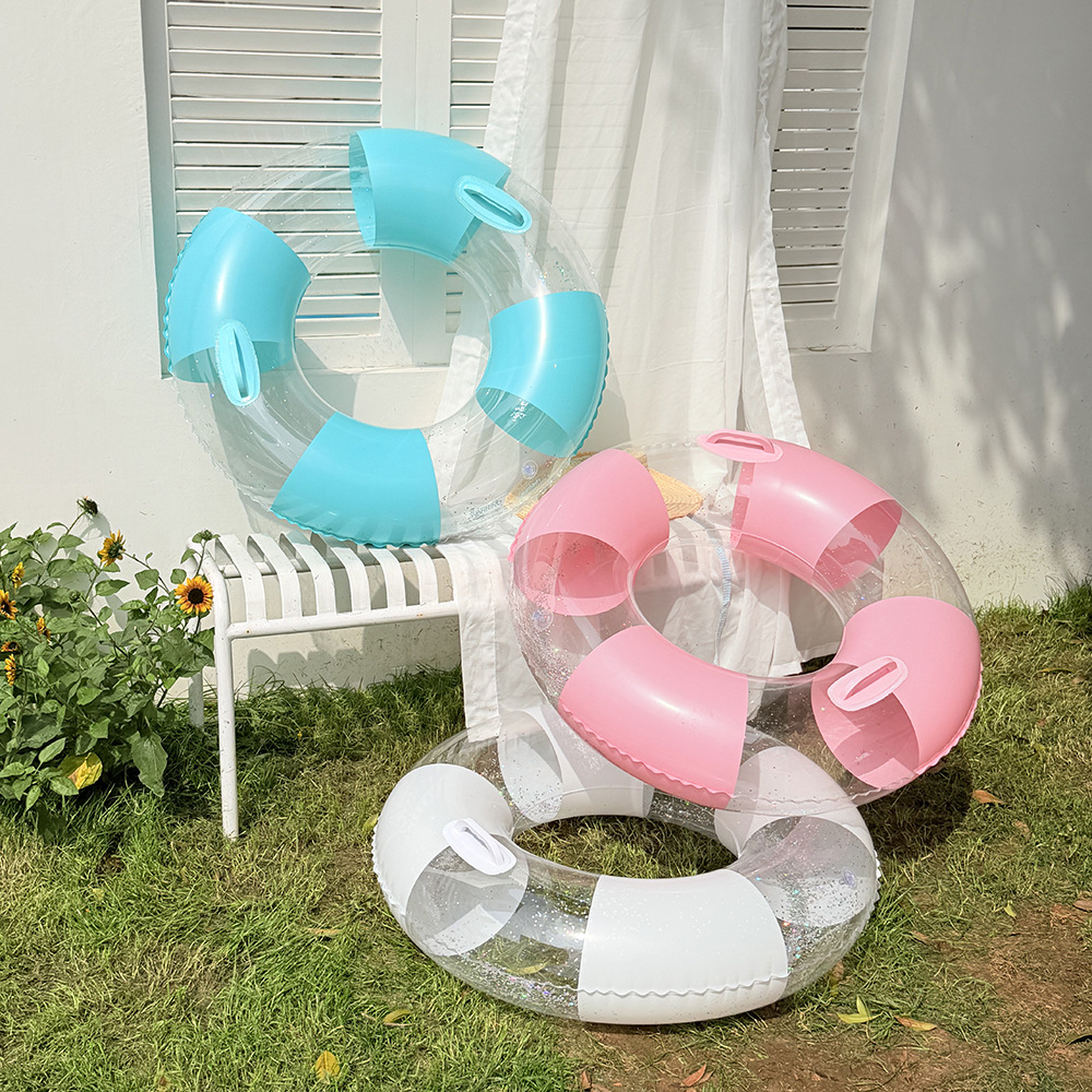 Transparenter Schwimmring für  – Pool Float Ring Inflatable Bewertung und Preis