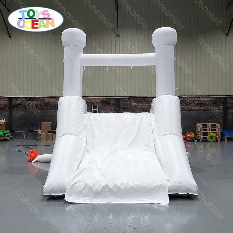 Maßgefertigte Weiße Wasserruts – Water Slide Inflatable Bewertung und Preis