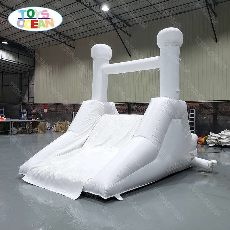 Maßgefertigte Weiße Wasserruts – Water Slide Inflatable Bewertung und Preis
